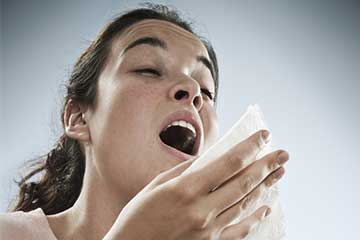 Girl-Sneezing