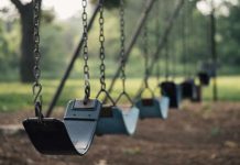 Common Swings In A Playground Playground-Swings