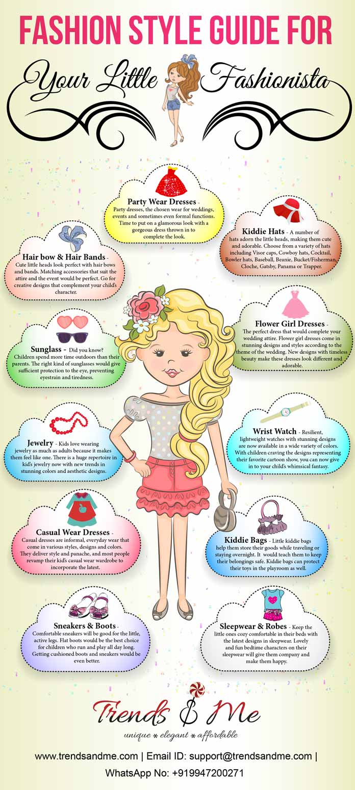Fashion Style Guide For Your Little Fashionista [Infographic]